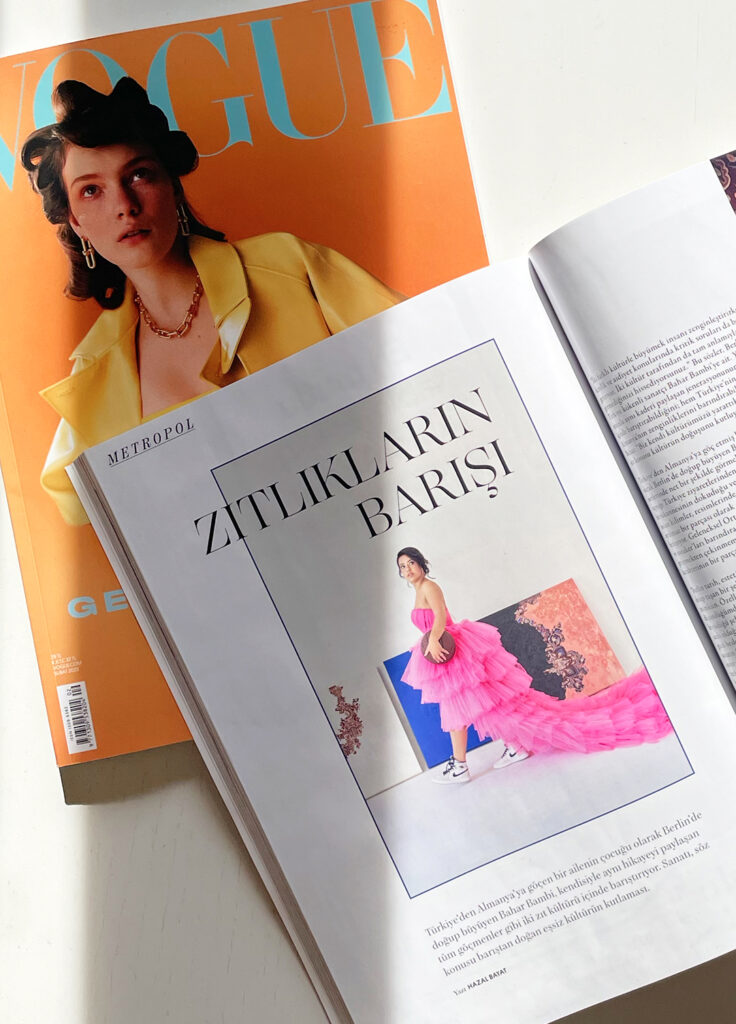 Bahar Bambi’s feature in Vogue Turkey